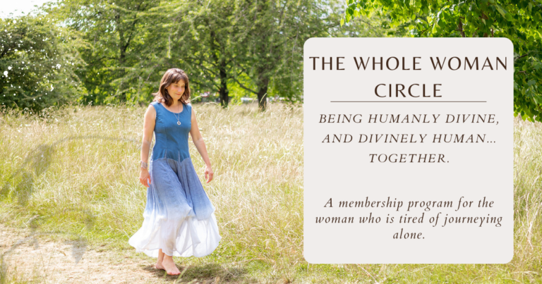 Whole Woman Circle, is an online women circle created with group meditation, energy healing and support for the busy woman who needs connection